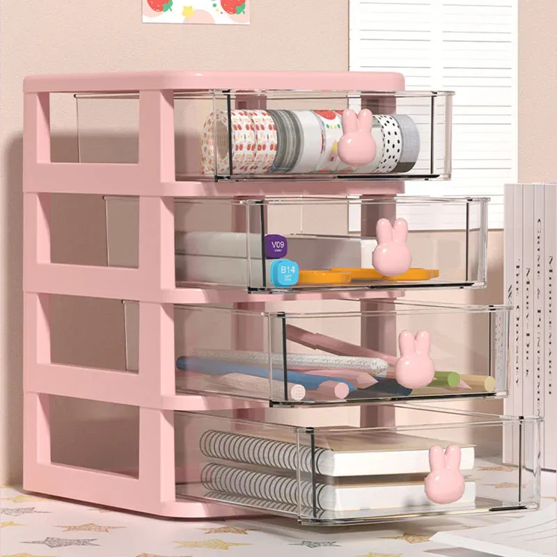 Multi-functional Desktop Organizer Drawer Box with Pen Holder and Hair Accessories Storage Shelf Multi-functional Desktop Organizer Drawer Box with Pen Holder and Hair Accessories Storage Shelf