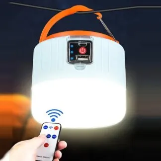 תאורת חירום משולבת סוללה ניידת סולארית