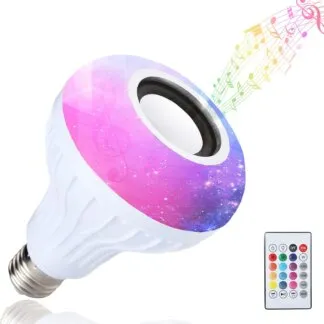 מנורת LED משולבת רמקול בלוטוס