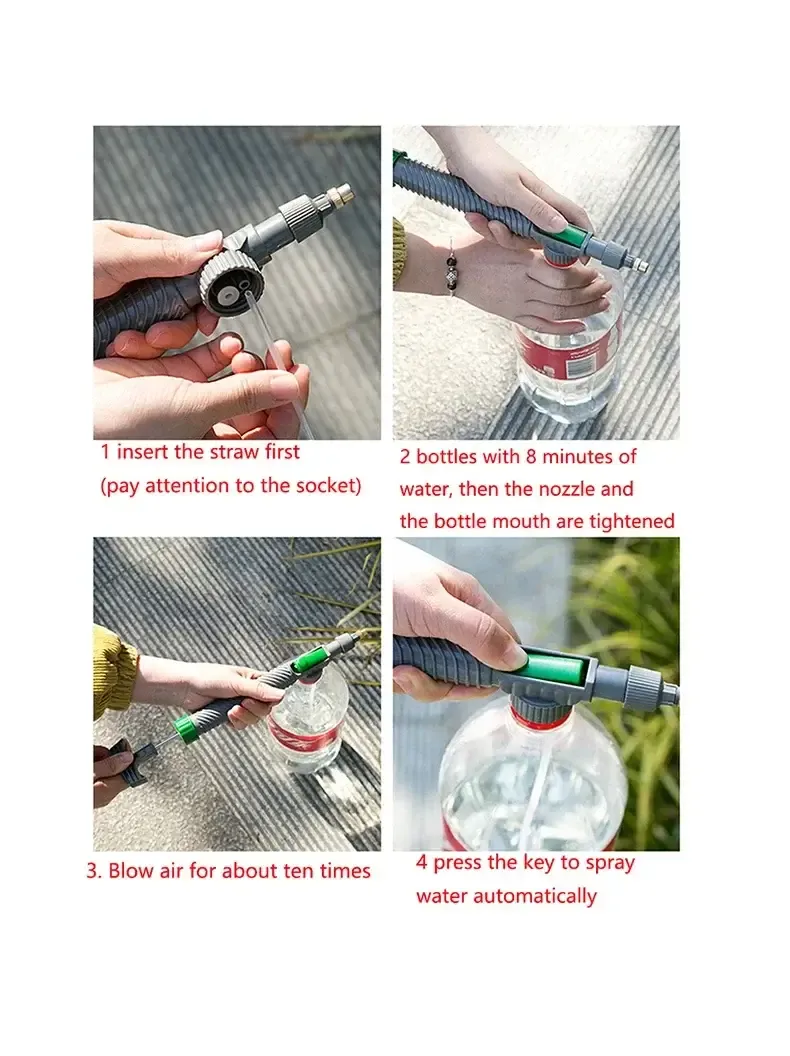 Adjustable High Pressure Air Pump Hand Sprayer Drink Bottle Spray Head Garden Watering Tools Sprayer Agricultural Tools Adjustable High Pressure Air Pump Hand Sprayer Drink Bottle Spray Head Garden Watering Tools Sprayer Agricultural Tools