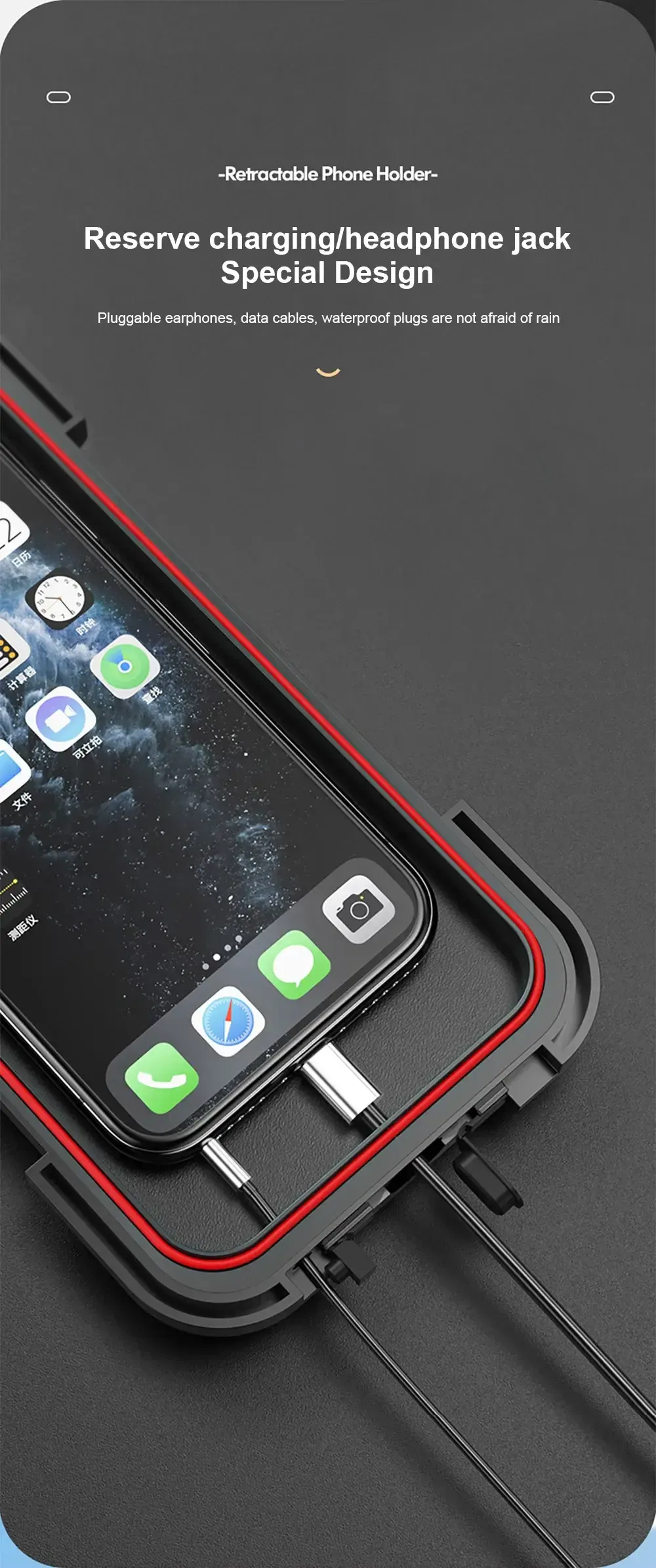 Waterproof Bicycle Mobile Phone Holder Support Universal Motorcycle GPS 360°Swivel Adjustable Bike Cellphone Holder Waterproof Bicycle Mobile Phone Holder Support Universal Motorcycle GPS 360°Swivel Adjustable Bike Cellphone Holder