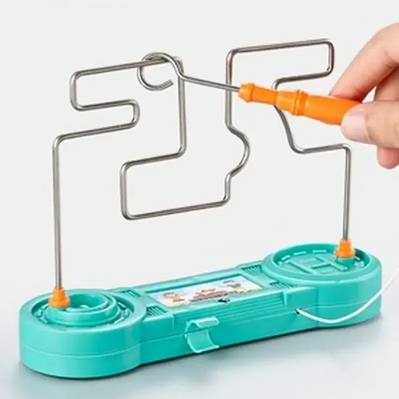 Kids Collison Electric Shock Toy Education Electric Touch Maze Game Party Funny Game Science Experiment Toys for Children Gift Kids Collison Electric Shock Toy Education Electric Touch Maze Game Party Funny Game Science Experiment Toys for Children Gift