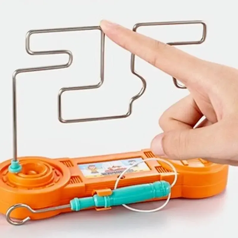 Kids Collison Electric Shock Toy Education Electric Touch Maze Game Party Funny Game Science Experiment Toys for Children Gift Kids Collison Electric Shock Toy Education Electric Touch Maze Game Party Funny Game Science Experiment Toys for Children Gift