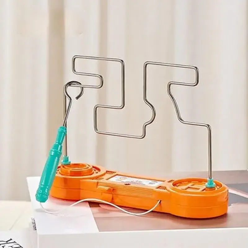 Kids Collison Electric Shock Toy Education Electric Touch Maze Game Party Funny Game Science Experiment Toys for Children Gift Kids Collison Electric Shock Toy Education Electric Touch Maze Game Party Funny Game Science Experiment Toys for Children Gift
