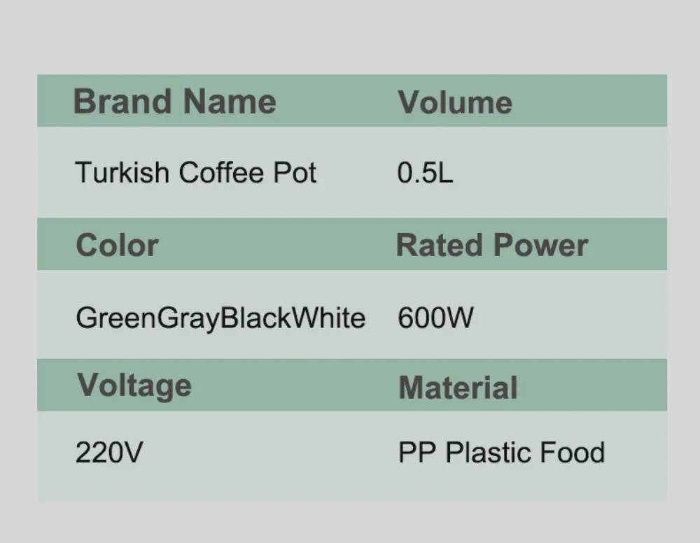 Turkish Coffee Pot Greek Arabic Coffee Maker Portable 600W Stainless Steel Electric Tea Kettle with Anti Scald Handle Turkish Coffee Pot Greek Arabic Coffee Maker Portable 600W Stainless Steel Electric Tea Kettle with Anti Scald Handle