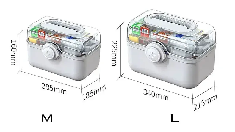 Large Capacity Family Medicine Organizer Box Portable First Aid Kit Medicine Storage Boxes Organizers Plastic Organizing Home Large Capacity Family Medicine Organizer Box Portable First Aid Kit Medicine Storage Boxes Organizers Plastic Organizing Home