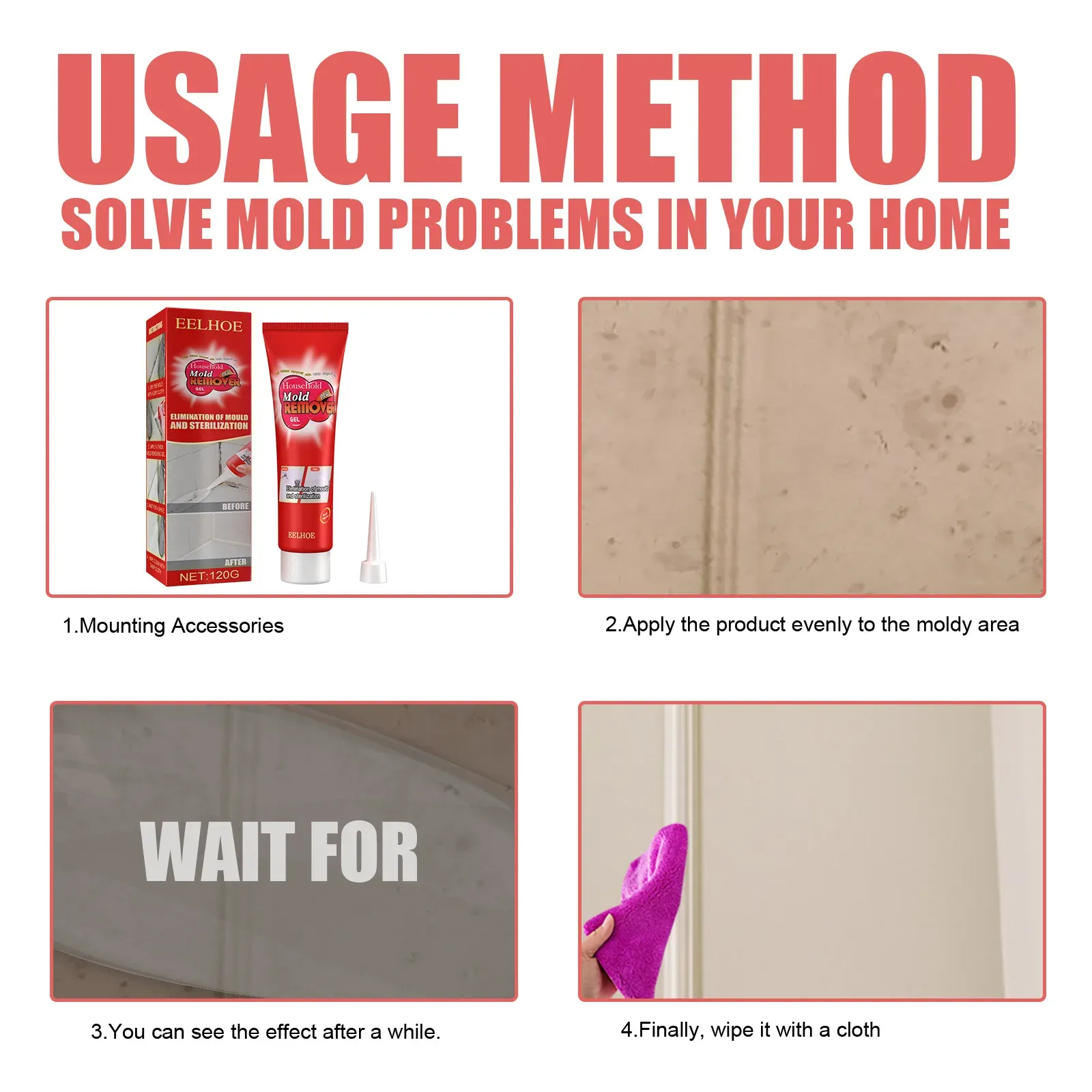 Wall Mold Mildew Remover Cleaner Caulk Gel Pool Tile Gap Spot Mold Remover Washing Machine Bathroom Mildew Gel 20G remover gel Wall Mold Mildew Remover Cleaner Caulk Gel Pool Tile Gap Spot Mold Remover Washing Machine Bathroom Mildew Gel 20G remover gel