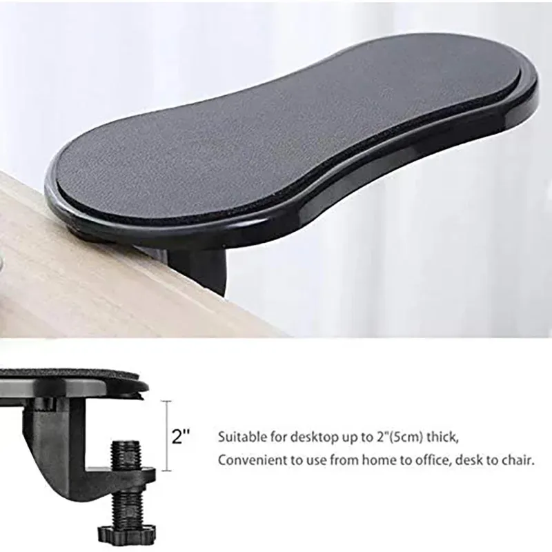Computer Arm Rest For Desk Adjustable Ergonomic Wrist Rest Support For Keyboard Armrest Extender Rotating Mouse Pad Holder Computer Arm Rest For Desk Adjustable Ergonomic Wrist Rest Support For Keyboard Armrest Extender Rotating Mouse Pad Holder