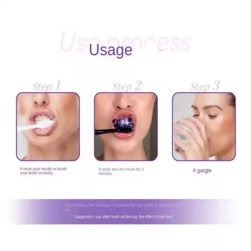 30ml V34 SmileKit Purple Toothpaste Removes Tartar Clean Oral Hygiene Fresh Breath Whitening Teeth Care Products 30ml V34 SmileKit Purple Toothpaste Removes Tartar Clean Oral Hygiene Fresh Breath Whitening Teeth Care Products