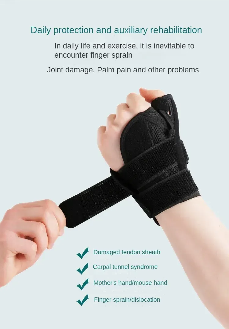 1PC Thumb Splint Stabilizer Wrist Support Brace Protector Carpal Tunnel Tendonitis Pain Relief Right Left Hand Immobilizer 1PC Thumb Splint Stabilizer Wrist Support Brace Protector Carpal Tunnel Tendonitis Pain Relief Right Left Hand Immobilizer