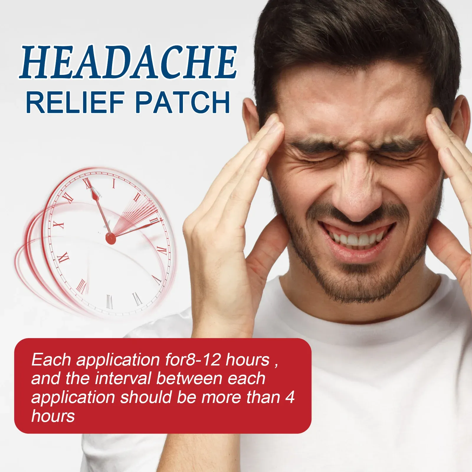 Headache Relief Plaster Improve Migraine Mental Anxiety Insomnia Relieve Stress Nerve Relax Dizziness Relief Head Care Patches Headache Relief Plaster Improve Migraine Mental Anxiety Insomnia Relieve Stress Nerve Relax Dizziness Relief Head Care Patches
