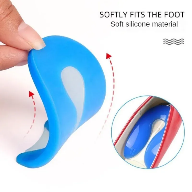 Silicone Gel Heel Pad Foot Pain Relief U-Shape Heel Cushion Inserts For Shoes Heel Spur Protector Plantar Fasciitis Insole Silicone Gel Heel Pad Foot Pain Relief U-Shape Heel Cushion Inserts For Shoes Heel Spur Protector Plantar Fasciitis Insole