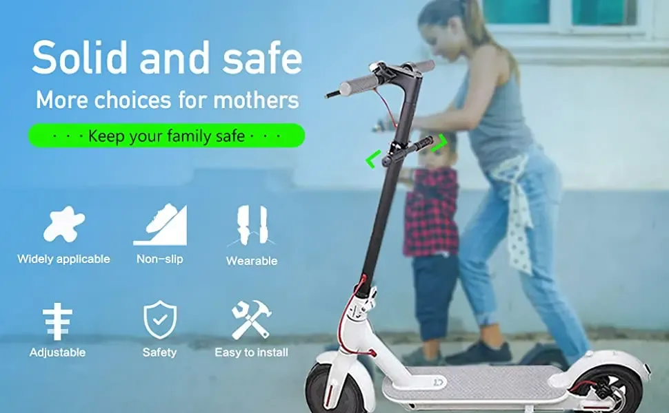 For Xiaomi M365 Ninebot ES4 Scooter Children Safe Handrail Electric Scooter Non-SliP Child Handle Kid Grip Bar Adjustable Holder For Xiaomi M365 Ninebot ES4 Scooter Children Safe Handrail Electric Scooter Non-SliP Child Handle Kid Grip Bar Adjustable Holder