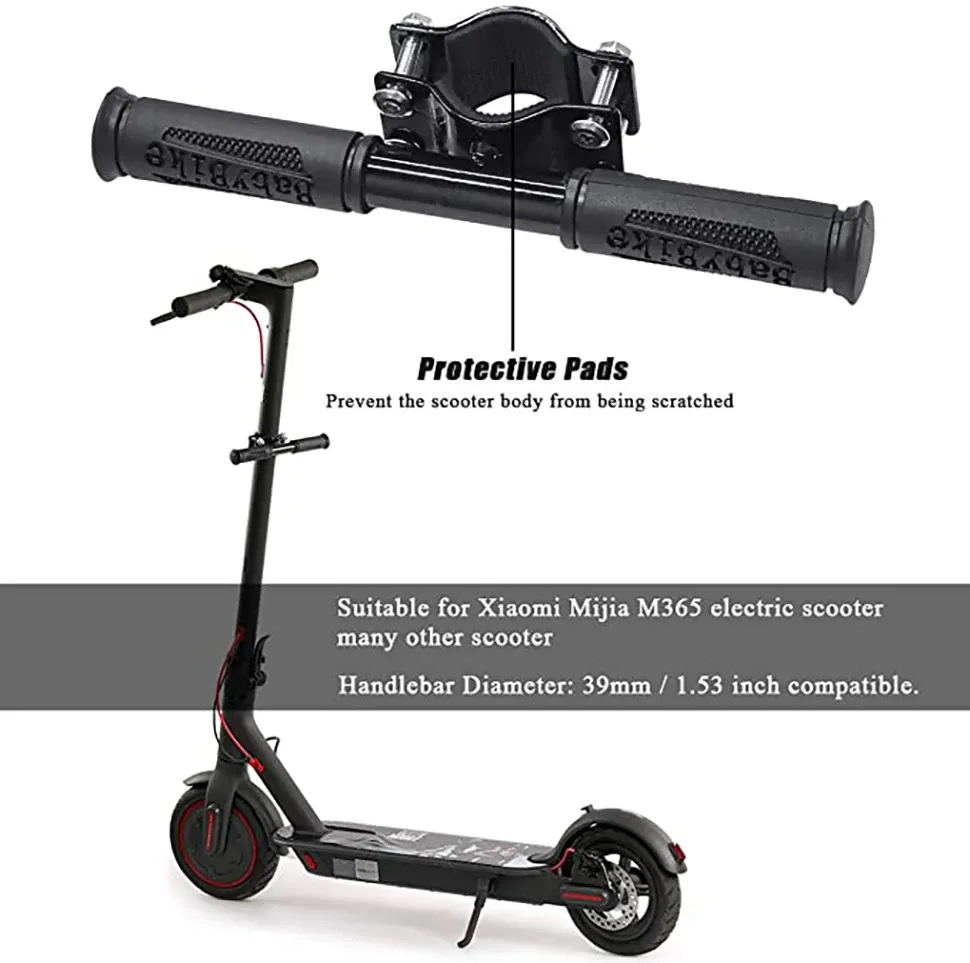 For Xiaomi M365 Ninebot ES4 Scooter Children Safe Handrail Electric Scooter Non-SliP Child Handle Kid Grip Bar Adjustable Holder For Xiaomi M365 Ninebot ES4 Scooter Children Safe Handrail Electric Scooter Non-SliP Child Handle Kid Grip Bar Adjustable Holder