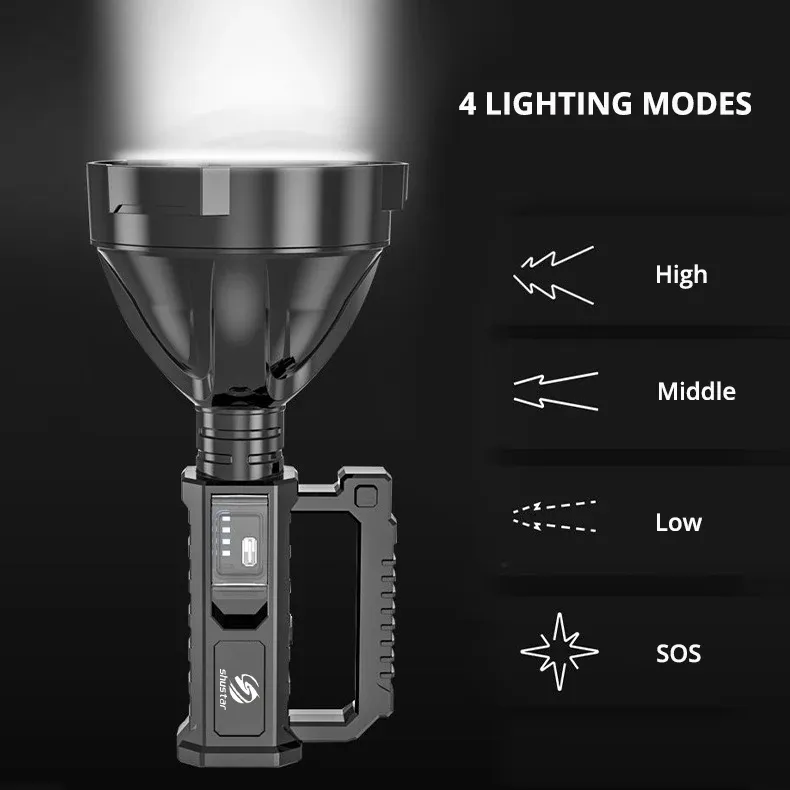 Rechargeable High Power Led Flashlights Ultra Long Lighting Distance Lamp Searchlight XHP70 Powerful Lantern Torches Rechargeable High Power Led Flashlights Ultra Long Lighting Distance Lamp Searchlight XHP70 Powerful Lantern Torches