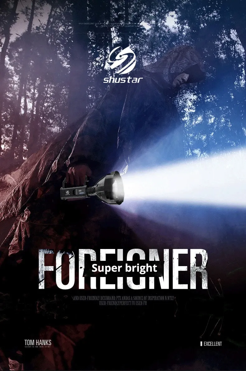 Rechargeable High Power Led Flashlights Ultra Long Lighting Distance Lamp Searchlight XHP70 Powerful Lantern Torches Rechargeable High Power Led Flashlights Ultra Long Lighting Distance Lamp Searchlight XHP70 Powerful Lantern Torches