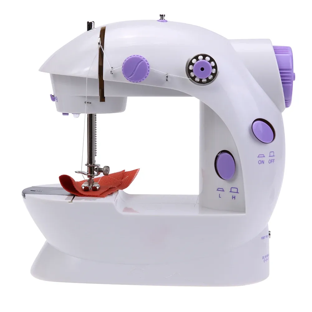 Household 202Mini Sewing Machines Handheld Sewing Machine with Light Cutter Foot Pedal Portable Night Light Sewing Machine Household 202Mini Sewing Machines Handheld Sewing Machine with Light Cutter Foot Pedal Portable Night Light Sewing Machine