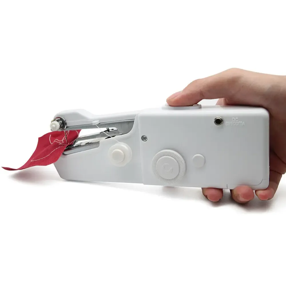 Portable Handheld Sewing Machine Mini Stitch Sew Needlework Cordless Clothes Fabrics Electric Sewing Machine Portable Handheld Sewing Machine Mini Stitch Sew Needlework Cordless Clothes Fabrics Electric Sewing Machine