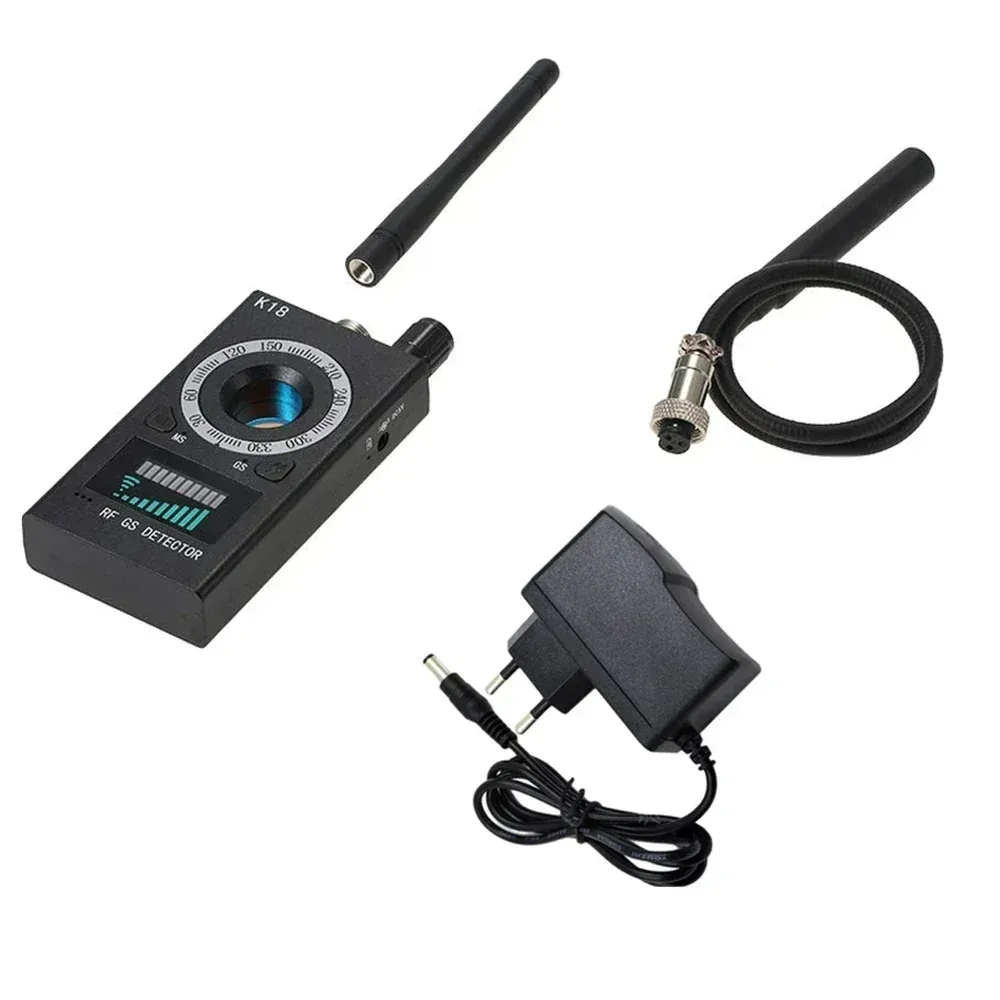 K18 Multi-function Anti-Candid Cam Wireless Lens Device Finder 1MHz-6.5GHz GSM Audio Bug Finder GPS Signal RF Tracker Detect K18 Multi-function Anti-Candid Cam Wireless Lens Device Finder 1MHz-6.5GHz GSM Audio Bug Finder GPS Signal RF Tracker Detect