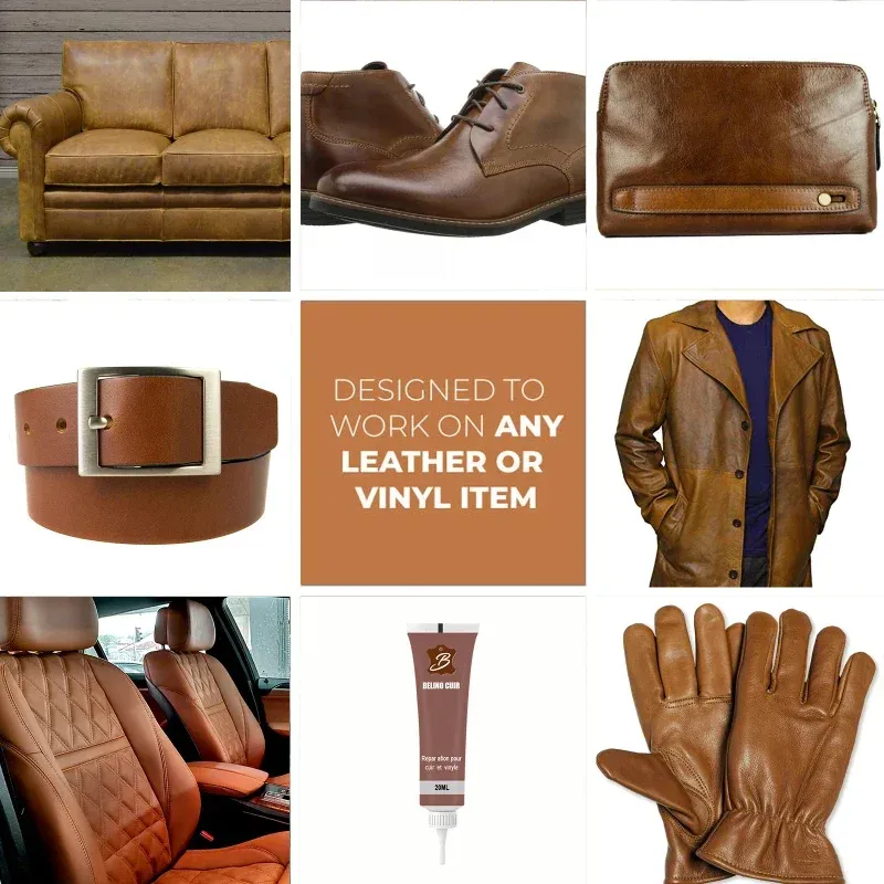 20ml Leather Finish Car Leather Repair Gel Car Seat Leather Complementary Refurbishing Cream Paint For Car Maintenance Paste 20ml Leather Finish Car Leather Repair Gel Car Seat Leather Complementary Refurbishing Cream Paint For Car Maintenance Paste