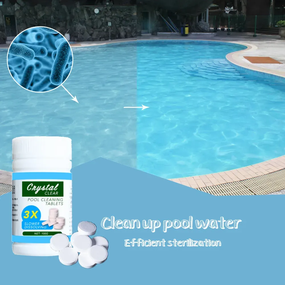 Pool Cleaning Tablet Effectively Guard Against Blgae And Other Organism Pool Cleaning Tablet Effectively Guard Against Blgae And Other Organism