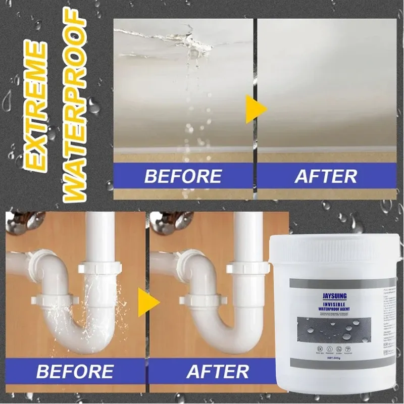 Strong Invisible Waterproof Agent Transparent insulating sealant Leak-Free Glue Adhesive Sealing Coating Toilet Repair Tools Strong Invisible Waterproof Agent Transparent insulating sealant Leak-Free Glue Adhesive Sealing Coating Toilet Repair Tools