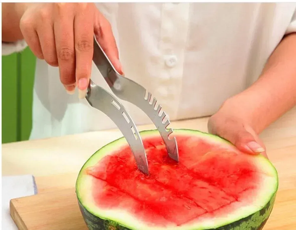 Kitchen Windmill Watermelon Cutter Stainless Steel Artifact Salad Fruit Slicer Cutter Tool Watermelon Digger Accessories Gadgets Kitchen Windmill Watermelon Cutter Stainless Steel Artifact Salad Fruit Slicer Cutter Tool Watermelon Digger Accessories Gadgets