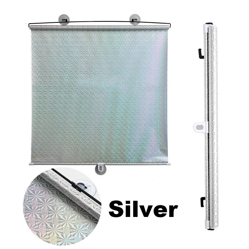 Universal Roller Blinds Suction Cup Sunshade Blackout Curtain Car Bedroom Kitchen Office Window Sun-shading Curtains Nail-free Universal Roller Blinds Suction Cup Sunshade Blackout Curtain Car Bedroom Kitchen Office Window Sun-shading Curtains Nail-free