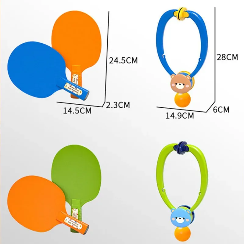 Hanging Table Tennis Trainer With Racket Mini Badminton Tennis Ball Parent-child Interactive Game Indoor Outdoor Kids Sports Toy Hanging Table Tennis Trainer With Racket Mini Badminton Tennis Ball Parent-child Interactive Game Indoor Outdoor Kids Sports Toy