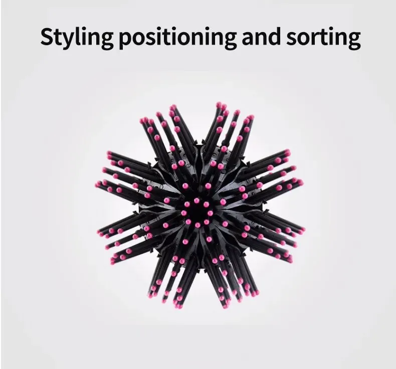 3D Comb Curly Hair Air Shape Mesh Red Comb High Temperature Resistant Spherical Massage Comb Popular Spherical Hair Tools 3D Comb Curly Hair Air Shape Mesh Red Comb High Temperature Resistant Spherical Massage Comb Popular Spherical Hair Tools