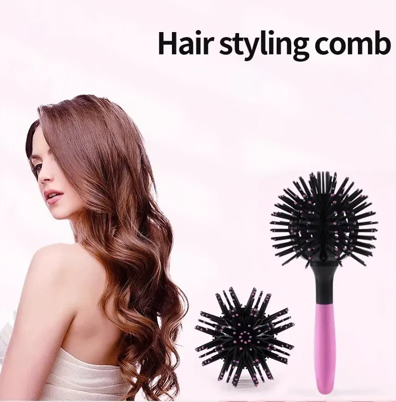 3D Comb Curly Hair Air Shape Mesh Red Comb High Temperature Resistant Spherical Massage Comb Popular Spherical Hair Tools 3D Comb Curly Hair Air Shape Mesh Red Comb High Temperature Resistant Spherical Massage Comb Popular Spherical Hair Tools