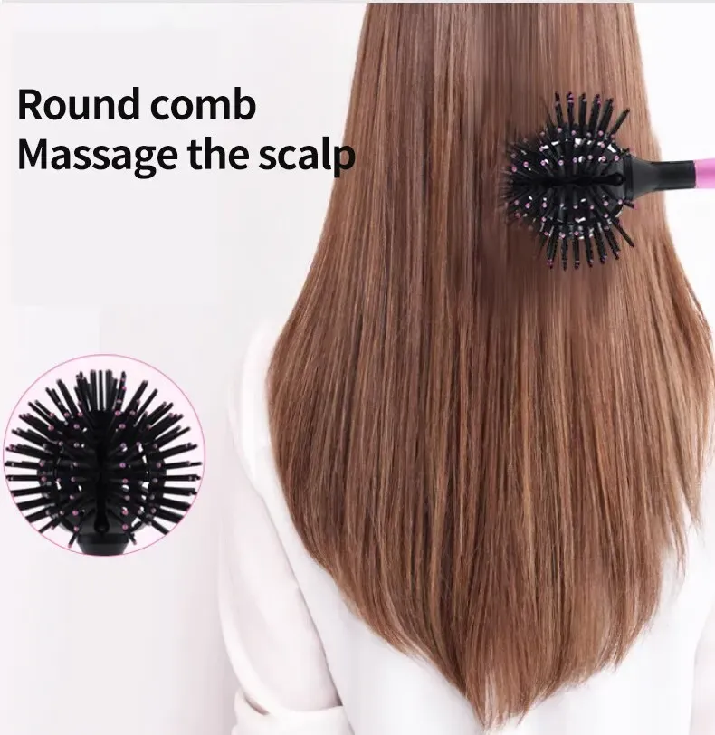 3D Comb Curly Hair Air Shape Mesh Red Comb High Temperature Resistant Spherical Massage Comb Popular Spherical Hair Tools 3D Comb Curly Hair Air Shape Mesh Red Comb High Temperature Resistant Spherical Massage Comb Popular Spherical Hair Tools
