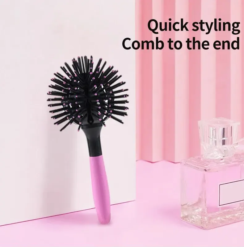 3D Comb Curly Hair Air Shape Mesh Red Comb High Temperature Resistant Spherical Massage Comb Popular Spherical Hair Tools 3D Comb Curly Hair Air Shape Mesh Red Comb High Temperature Resistant Spherical Massage Comb Popular Spherical Hair Tools