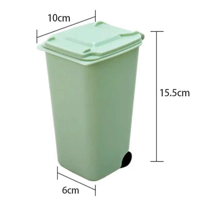 Mini Plastic Trash Can Storage Desktop Organizer Pen Pencil Holder Mini Plastic Trash Can Storage Desktop Organizer Pen Pencil Holder