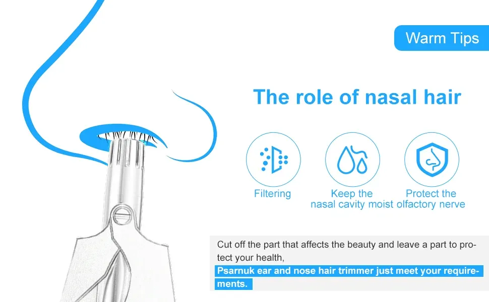 Stainless Steel Nose Trimmer For Men Manual Washable Nose Trimmer For Nose Stainless Steel Nose Trimmer For Men Manual Washable Nose Trimmer For Nose