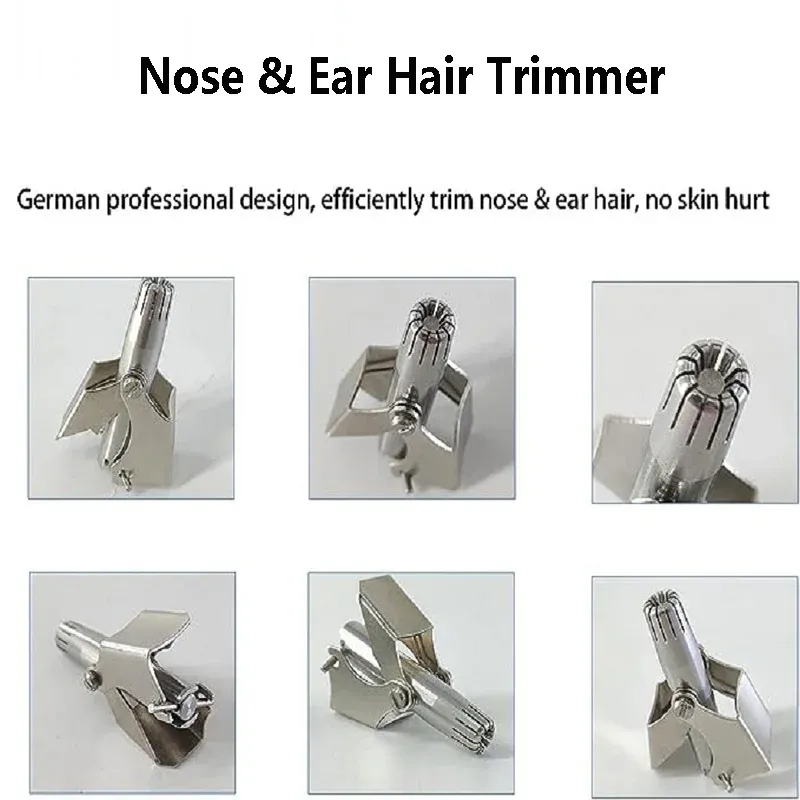 Stainless Steel Nose Trimmer For Men Manual Washable Nose Trimmer For Nose Stainless Steel Nose Trimmer For Men Manual Washable Nose Trimmer For Nose