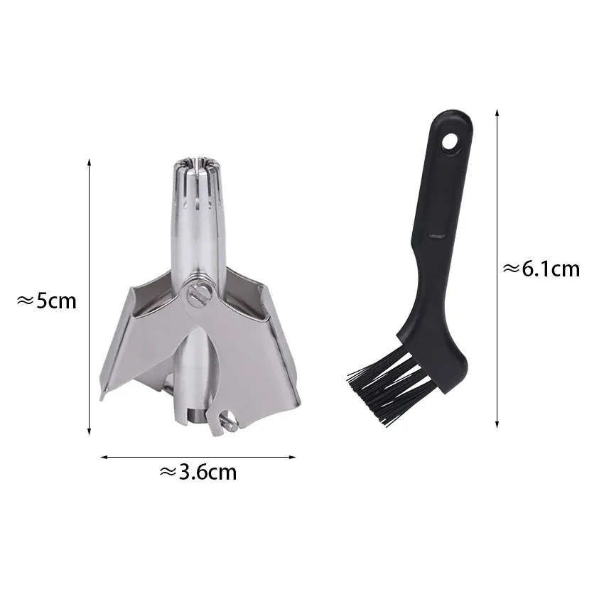 Stainless Steel Nose Trimmer For Men Manual Washable Nose Trimmer For Nose Stainless Steel Nose Trimmer For Men Manual Washable Nose Trimmer For Nose