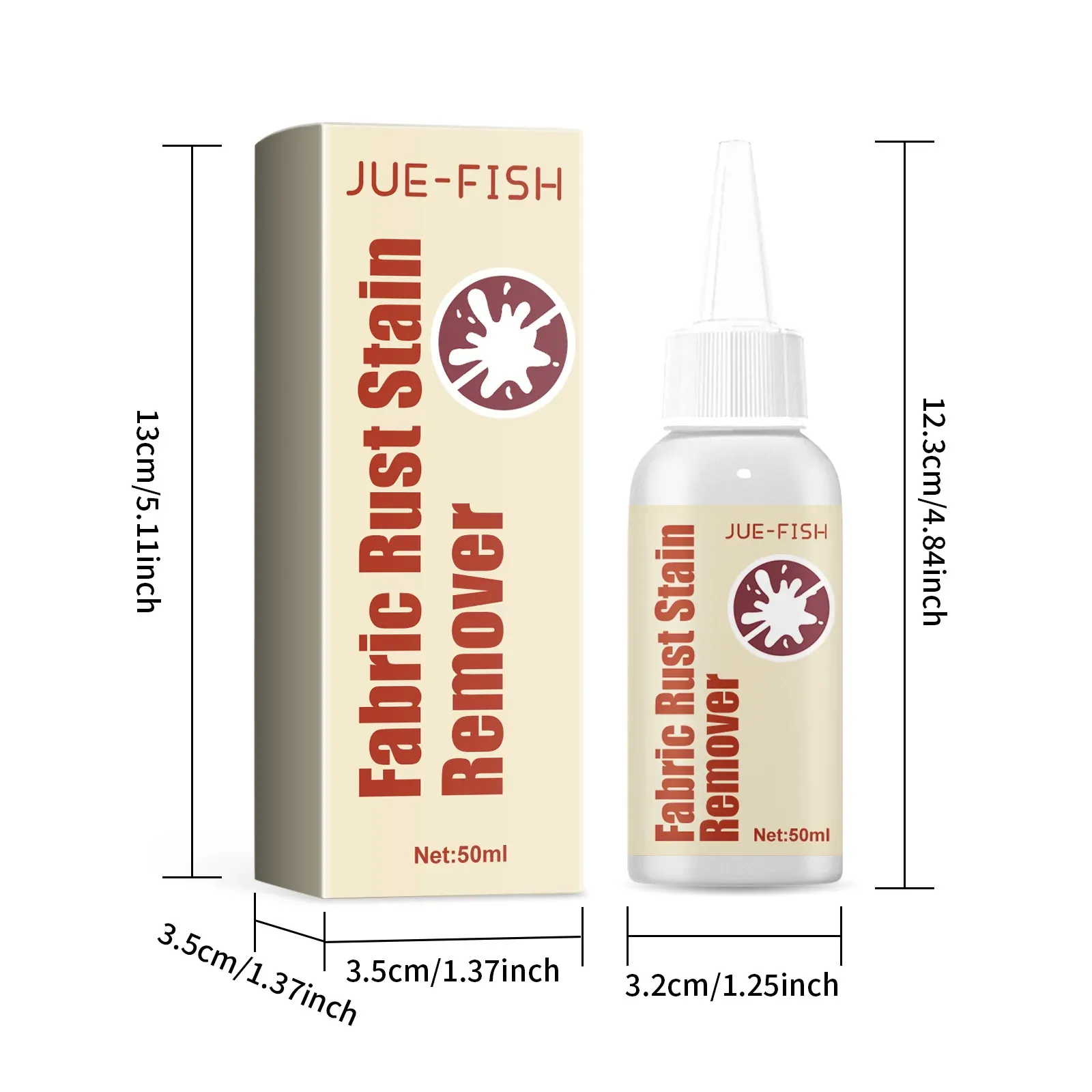 Fabric Rust Stain Remover Clothes Oil Stains Cleaning Household Clothes Decontamination Yellowing Remove Laundry Stain Remover