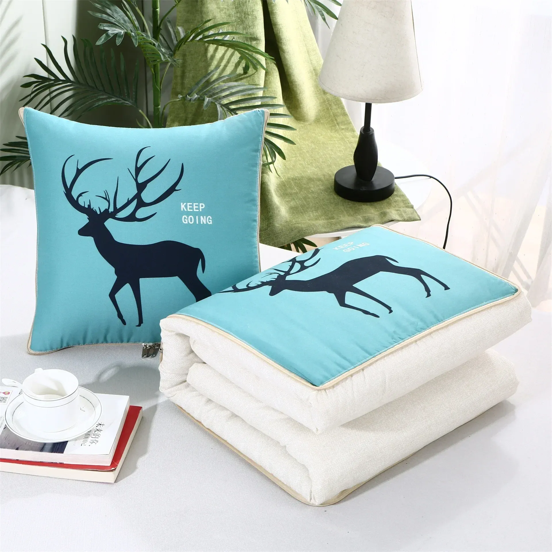 Dual-purpose Pillow, Car Blanket, Cushion, Two-in-one Women's Day Gift, Quilt, Cushion, Freely Changeable Dual-purpose Pillow, Car Blanket, Cushion, Two-in-one Women's Day Gift, Quilt, Cushion, Freely Changeable