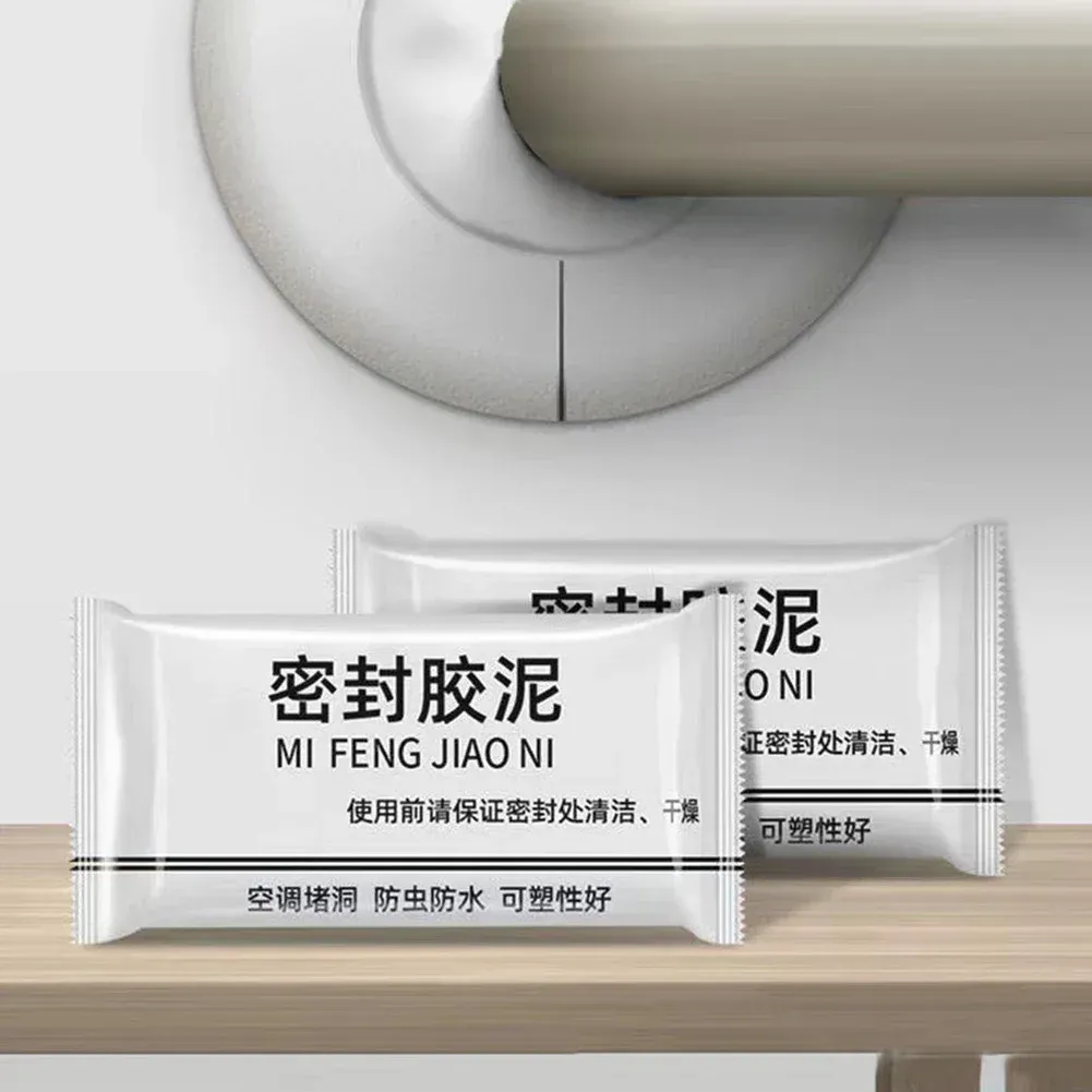 Wall Hole Sealant Waterproof Sealing Solid Glue For Sewer Pipe Wall Hole Repair Pipe Air Conditioning Hole Plugging Glue Wall Hole Sealant Waterproof Sealing Solid Glue For Sewer Pipe Wall Hole Repair Pipe Air Conditioning Hole Plugging Glue
