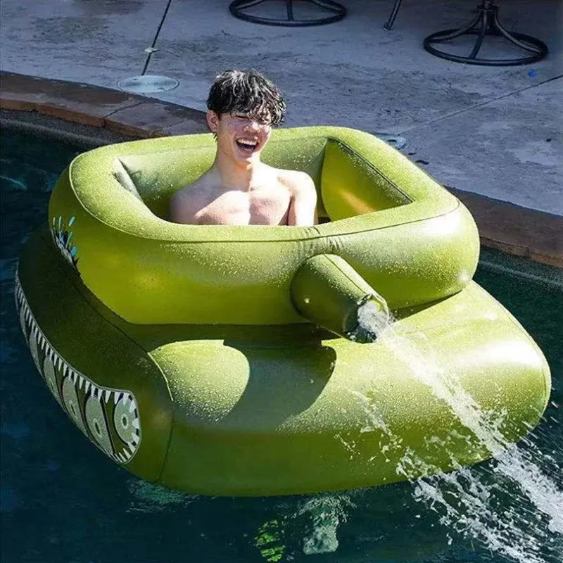 Inflatable Floating Row Inflatable Water Spray Tank Water Seat ring Inflatable Floating Row Inflatable Water Spray Tank Water Seat ring