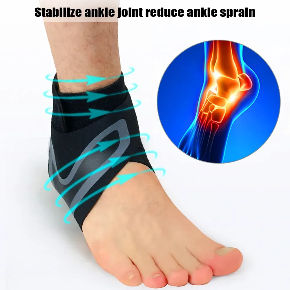Sports Ankle Compression Strap Ankle Support Stabilizer Tendon Pain Relief Strap Basketball Soccer Ankle Protector Sports Ankle Compression Strap Ankle Support Stabilizer Tendon Pain Relief Strap Basketball Soccer Ankle Protector