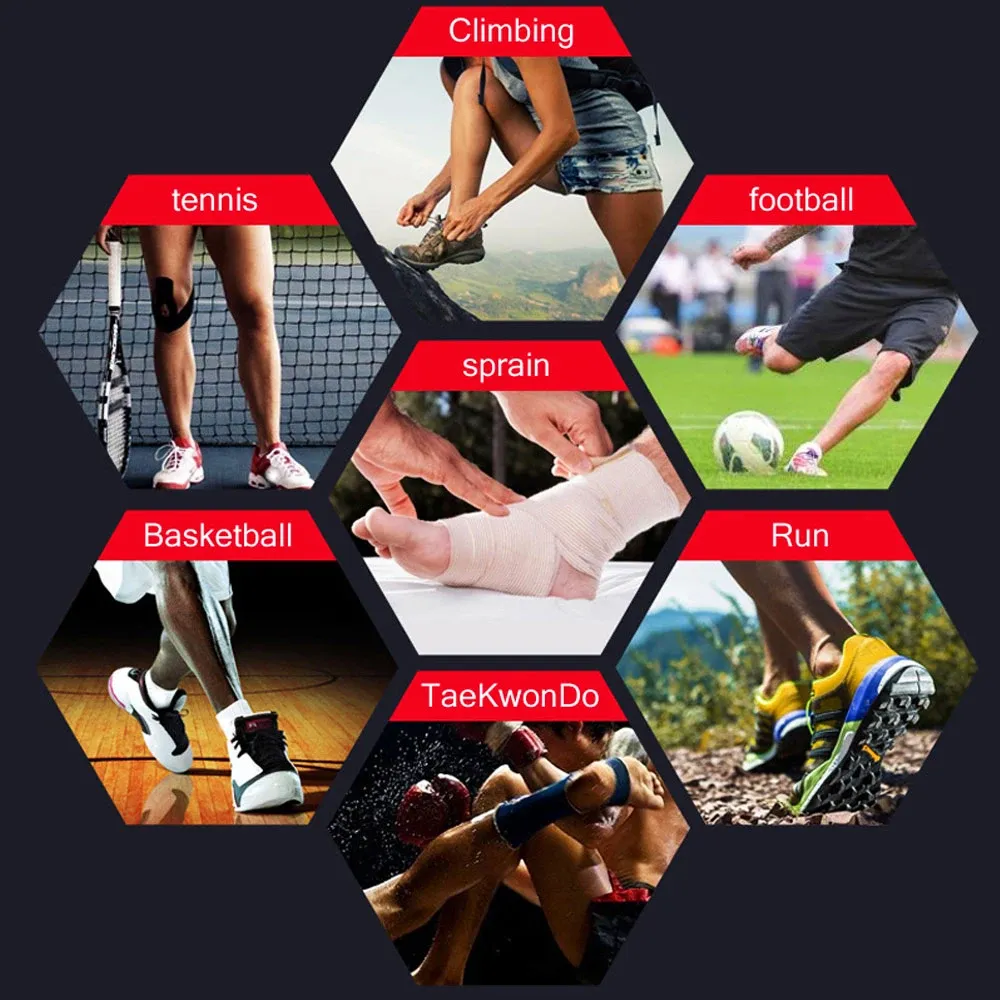 Sports Ankle Compression Strap Ankle Support Stabilizer Tendon Pain Relief Strap Basketball Soccer Ankle Protector Sports Ankle Compression Strap Ankle Support Stabilizer Tendon Pain Relief Strap Basketball Soccer Ankle Protector