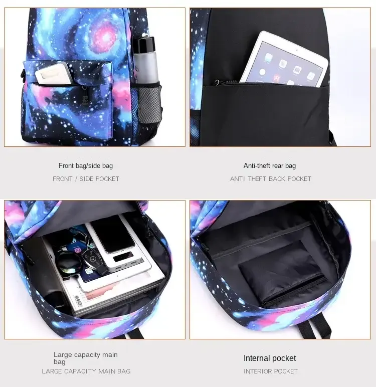 neymar avatar print student schoolbag set youth backpack shoulder bag pencil case 3-piece set neymar avatar print student schoolbag set youth backpack shoulder bag pencil case 3-piece set