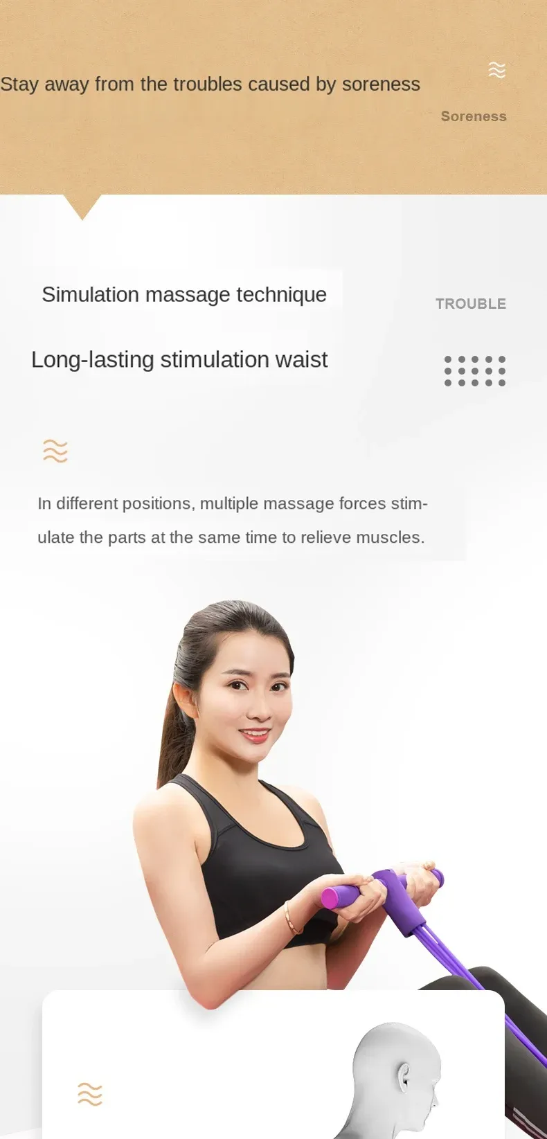 Back Stretcher Multi-Level Adjustable Massager Waist Neck Fitness Lumbar Cervical Spine Cervical Spine Support Massager Lying Back Stretcher Multi-Level Adjustable Massager Waist Neck Fitness Lumbar Cervical Spine Cervical Spine Support Massager Lying