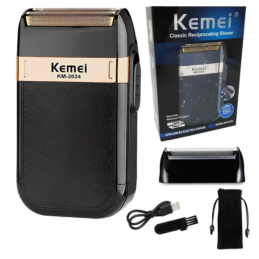 מכונת גילוח מקצועית לגברים מבית Kemei