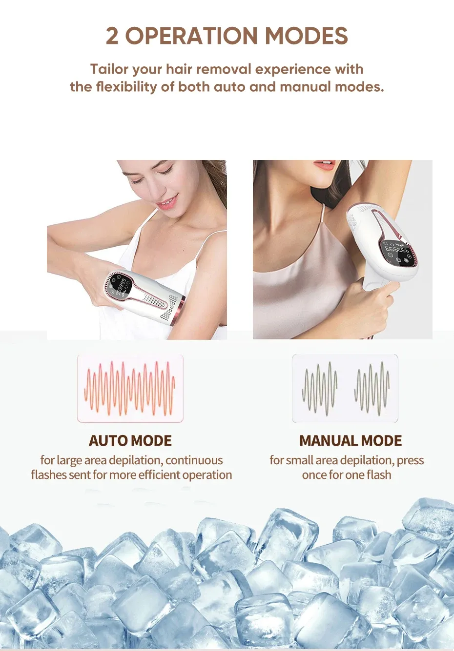 Painless Epilator,IPL Laser Hair Removal Device for Women and Men, 3-in-1 At-Home for Whole Body, Face, Armpits, Bikini, Arms Painless Epilator,IPL Laser Hair Removal Device for Women and Men, 3-in-1 At-Home for Whole Body, Face, Armpits, Bikini, Arms