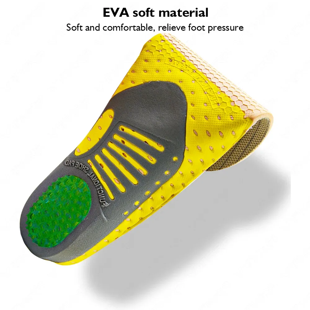 Orthotic Gel Insoles For Sneaker Orthopedic Flat Foot Cushion Insert Arch Support Pad Foot Pain-relieving Man Women Orthotic Gel Insoles For Sneaker Orthopedic Flat Foot Cushion Insert Arch Support Pad Foot Pain-relieving Man Women