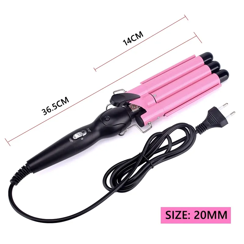 Professional Hair Curling Iron Ceramic Triple Barrel Hair Curler Irons Hair Wave Waver Styling Tools Hair Styler Wand Professional Hair Curling Iron Ceramic Triple Barrel Hair Curler Irons Hair Wave Waver Styling Tools Hair Styler Wand