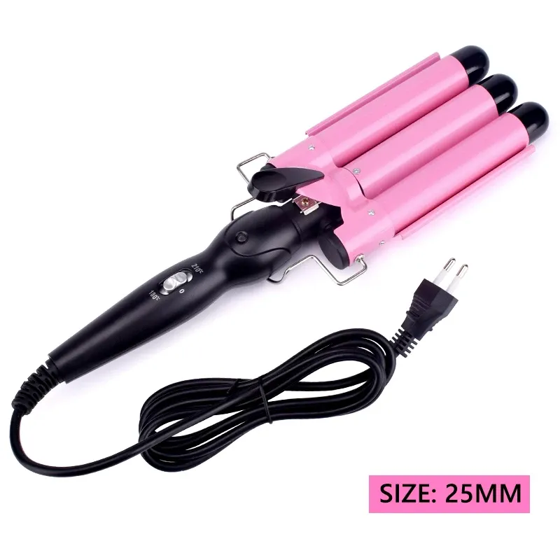 Professional Hair Curling Iron Ceramic Triple Barrel Hair Curler Irons Hair Wave Waver Styling Tools Hair Styler Wand Professional Hair Curling Iron Ceramic Triple Barrel Hair Curler Irons Hair Wave Waver Styling Tools Hair Styler Wand